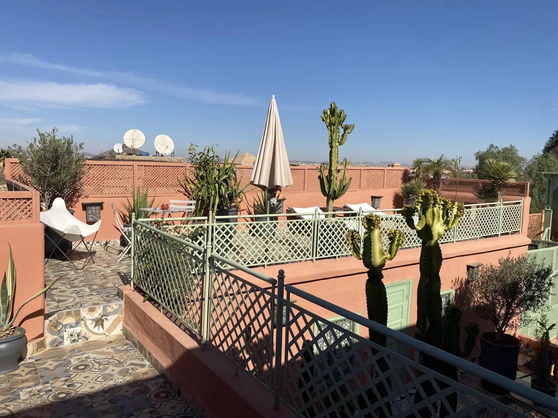 Bed and Breakfast Ryad El Borj Marrakesch Exterior foto