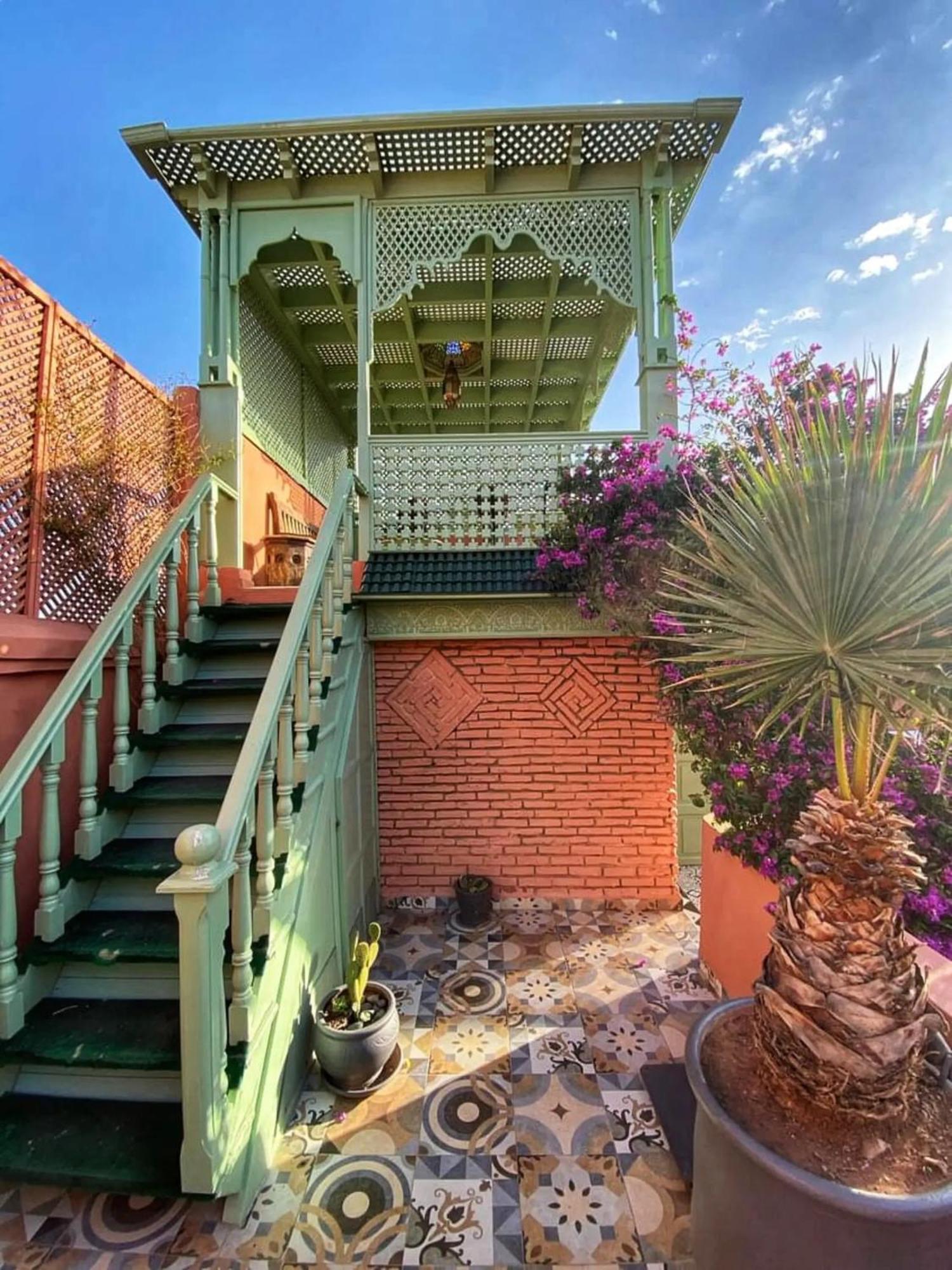 Bed and Breakfast Ryad El Borj Marrakesch Exterior foto