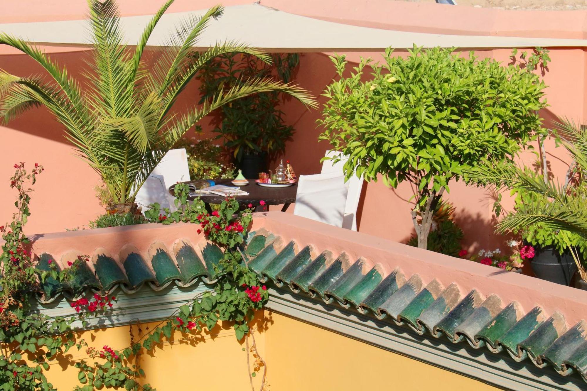 Bed and Breakfast Ryad El Borj Marrakesch Exterior foto